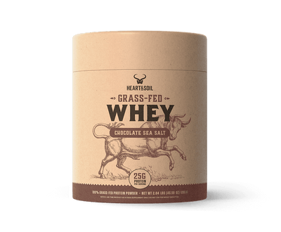 Grass-Fed Whey Chocolate Sea Salt