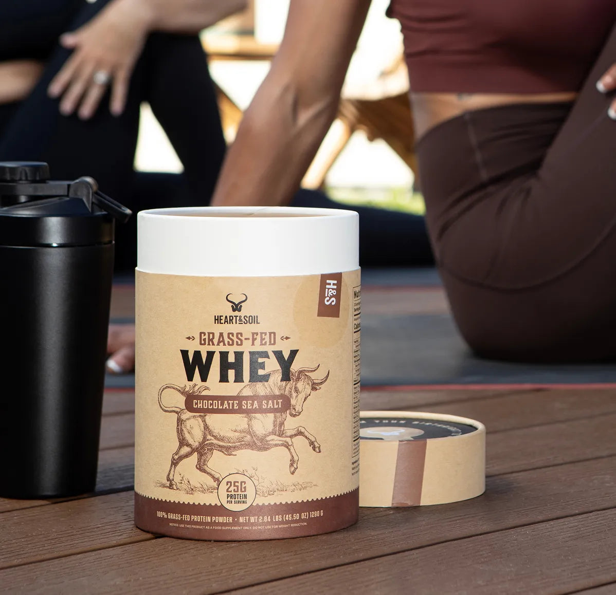 Grass-Fed Whey Protein (Chocolate Sea Salt)